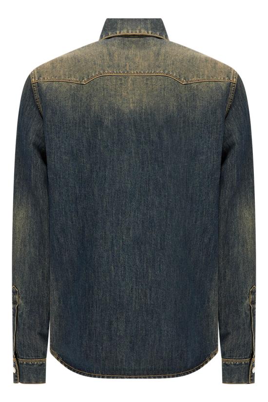 26FW 펜디 긴팔 셔츠 FLF002B1PD F19S8 BLUE - FENDI