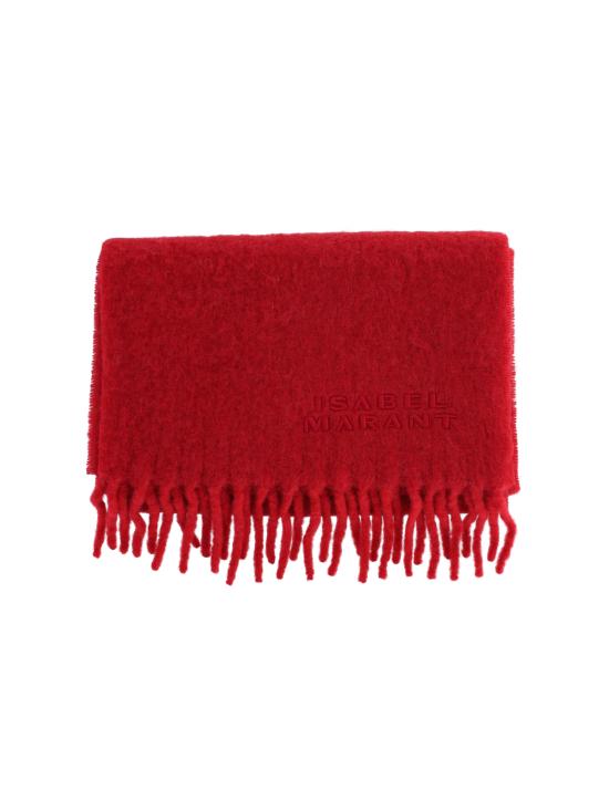 26FW 이자벨마랑 퍼니 알파카 스카프 EC002XFB A4C04A 70DD RED - ISABEL MARANT