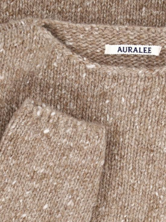26FW 오라리 스웨터 A26AP04HS TOP BROWN - AURALEE
