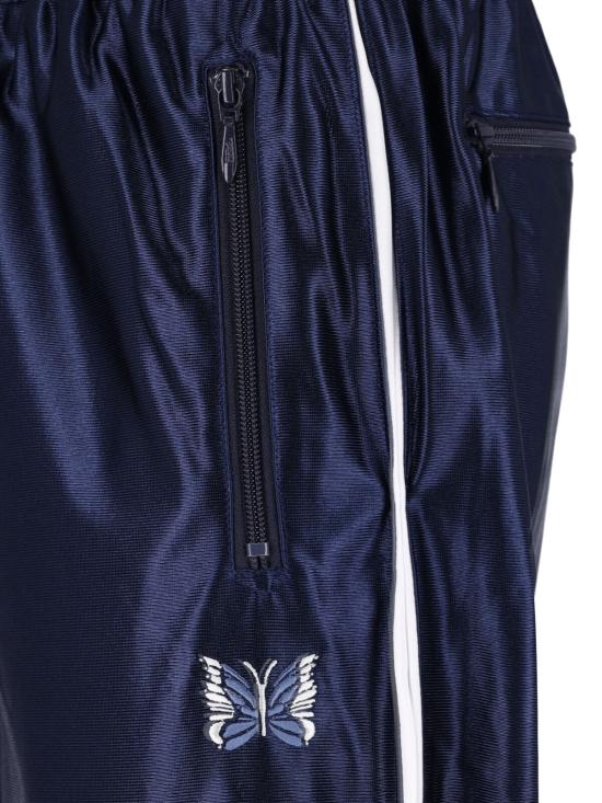 26FW 니들스 트레이닝/조거 팬츠 TY250 A NAVY BLUE - NEEDLES