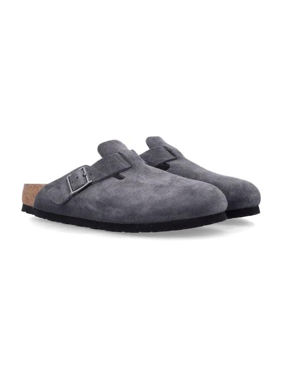 26FW 버켄스탁 보스턴 스웨이드 레더 1031678 CHARCOAL DOM - BIRKENSTOCK