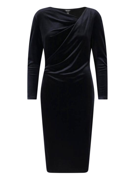 26FW 랄프 로렌 미디 원피스 200 B27415 001 BLACK