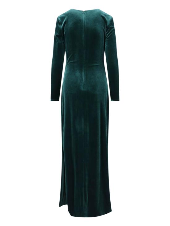 26FW 랄프 로렌 미디 원피스 253 B27595 001 GREEN - RALPH LAUREN
