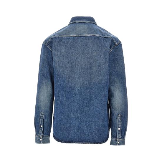 26FW 생로랑 셔츠 862246Y20PA Blue - SAINT LAURENT