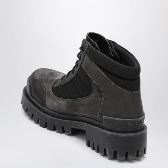 26FW 발렌시아가 컴뱃 스트라이크 로우 부츠 867708WCB45 Brown - BALENCIAGA