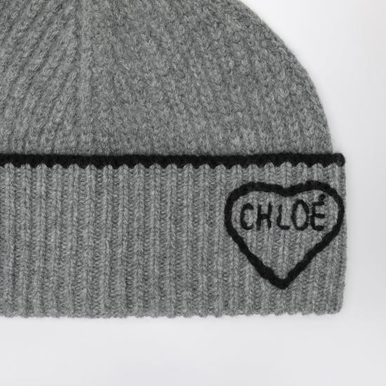 26FW 끌로에 모자 CH26SKB02WCS Grey - CHLOE