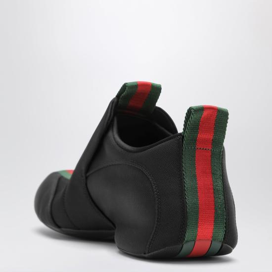 26FW 구찌 나일론 드립 스니커즈 A00A2SFAGG8 Black - GUCCI