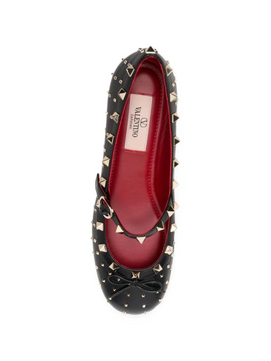 26FW 발렌티노 가라바니 플랫 슈즈 WS0QA5 FAX0NO BLACK - VALENTINO GARAVANI