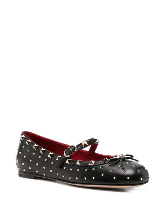 26FW 발렌티노 가라바니 플랫 슈즈 WS0QA5 FAX0NO BLACK - VALENTINO GARAVANI