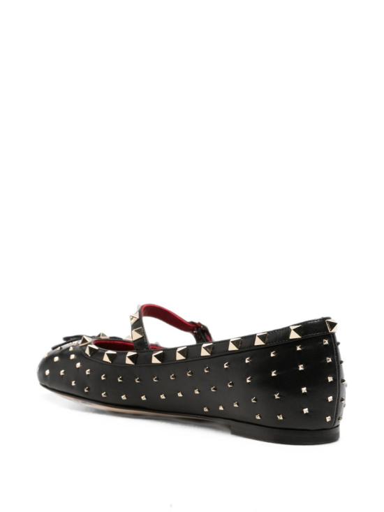 26FW 발렌티노 가라바니 플랫 슈즈 WS0QA5 FAX0NO BLACK - VALENTINO GARAVANI