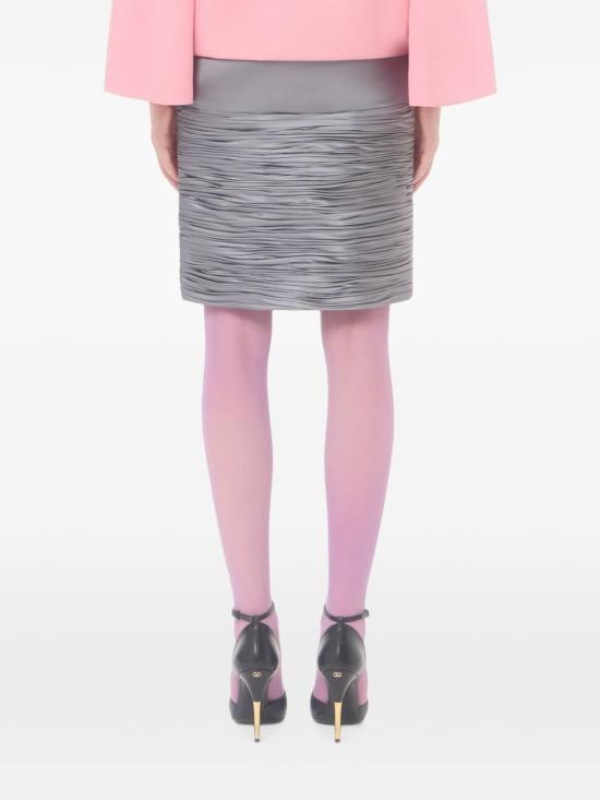 26FW 발렌티노 가라바니 미디 스커트 BRAFM7 9VQD12 DARK GREY - VALENTINO GARAVANI