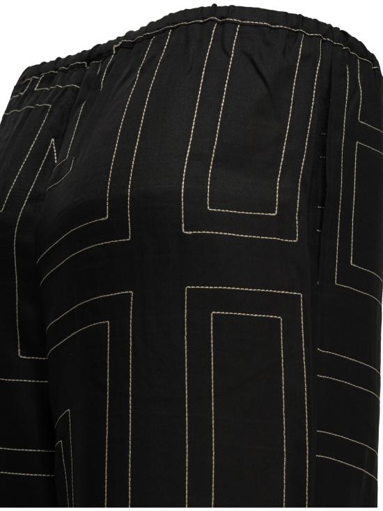 26FW 토템 스트레이트 팬츠 213 255 707 925BLACK - TOTEME