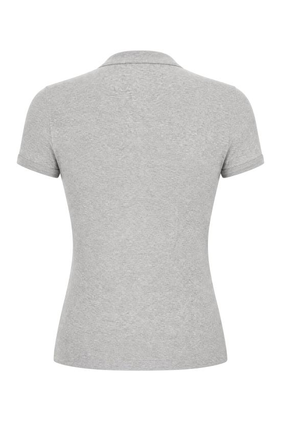 26FW 생로랑 반팔 티셔츠 869630 Y38BD 1403 GRIS CHINE DOM - SAINT LAURENT