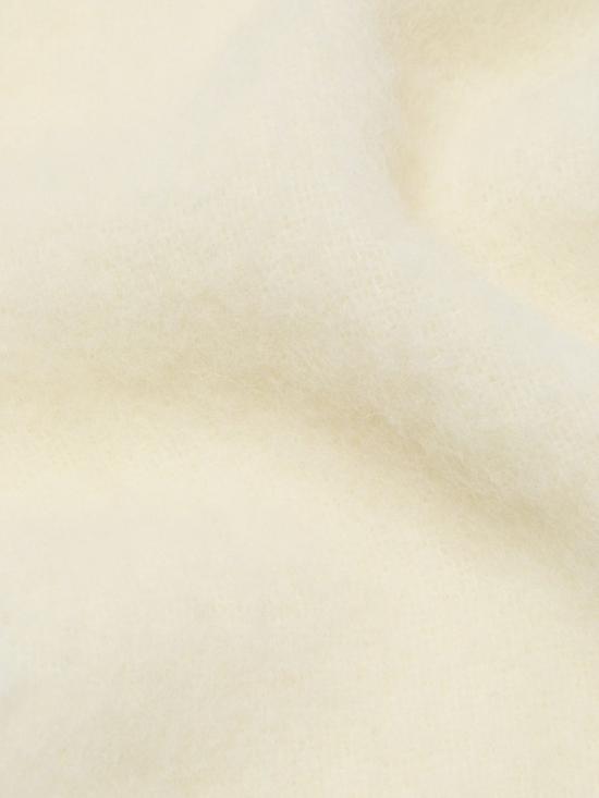 26FW 아크네 스튜디오 벨리 스키니 모헤어 머플러 CA0443 100 WHITE - ACNE STUDIOS