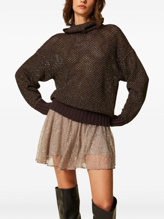 26FW 트윈셋 스웨터 262TF3010 S2232513611 BROWN - TWINSET