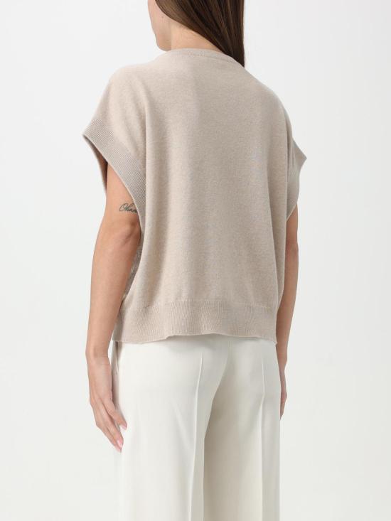  브루넬로 쿠치넬리 스웨터 i261549 BEIGE - BRUNELLO CUCINELLI