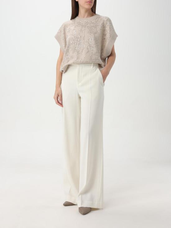  브루넬로 쿠치넬리 스웨터 i261549 BEIGE - BRUNELLO CUCINELLI