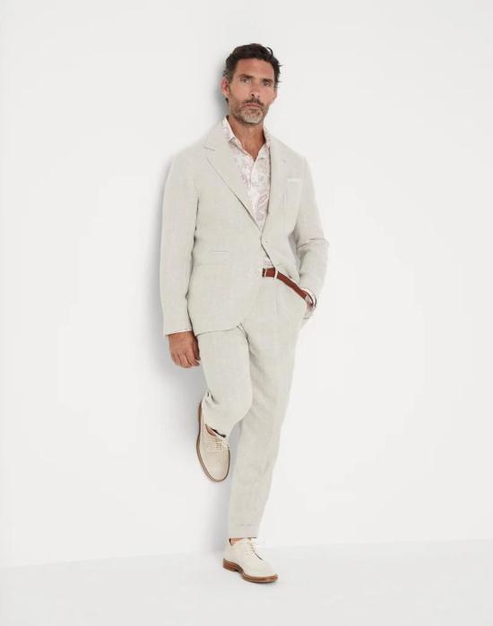  브루넬로 쿠치넬리 자켓 i114371 BEIGE - BRUNELLO CUCINELLI