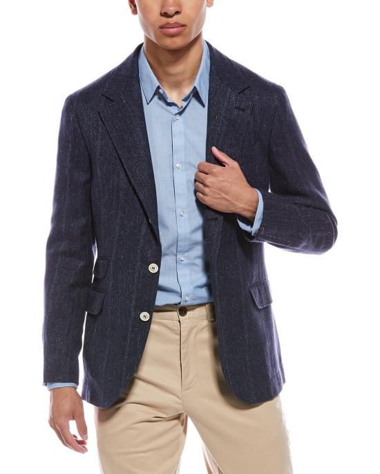  브루넬로 쿠치넬리 자켓 i166949 NAVY