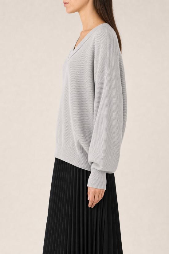 브루넬로 쿠치넬리 스웨터 i261746 GREY - BRUNELLO CUCINELLI