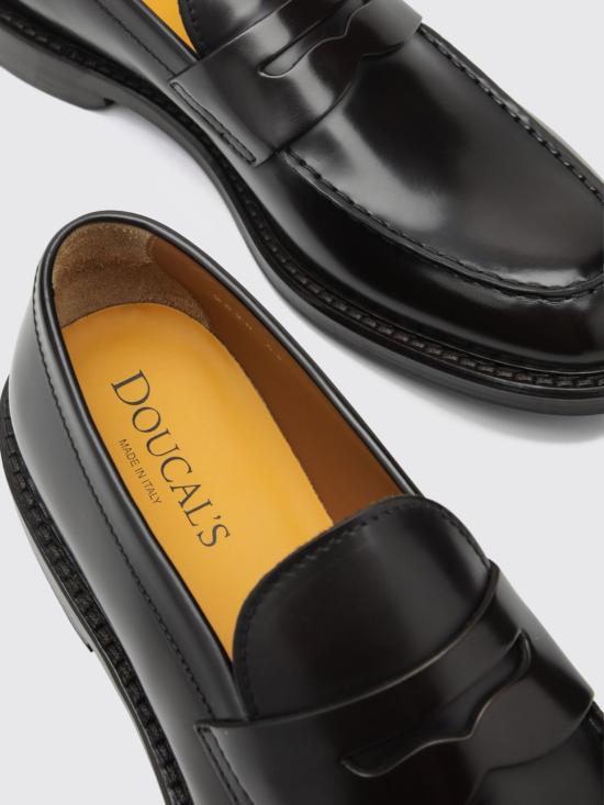26FW 듀칼 로퍼 DU2528SIEWUF007 TM02 Ebony - DOUCAL’S