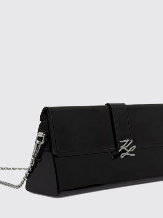 26FW 칼라거펠트 클러치/파우치 B4W30205 1AW Black - KARL LAGERFELD