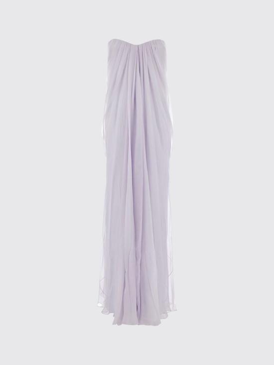 26FW 알렉산더 맥퀸 롱 원피스 A008HIQBABX 5300 Lilac - ALEXANDER MCQUEEN