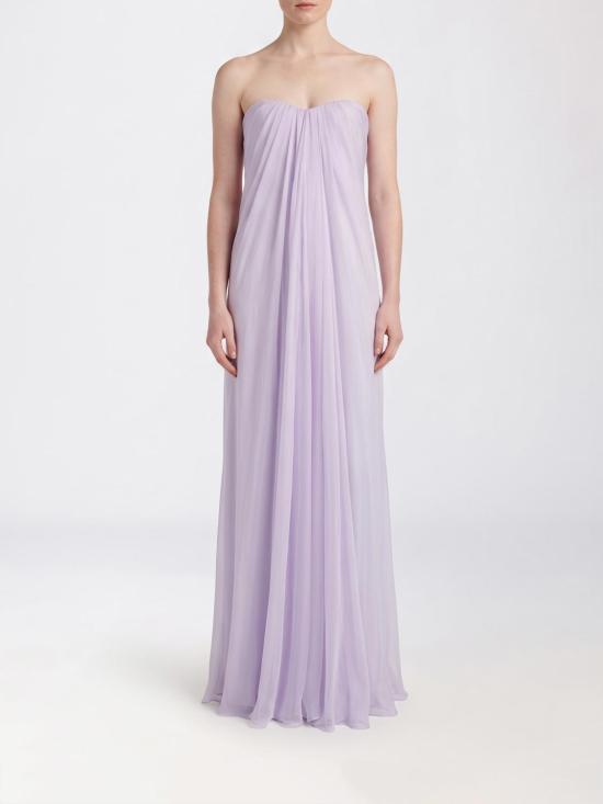 26FW 알렉산더 맥퀸 롱 원피스 A008HIQBABX 5300 Lilac