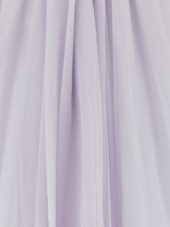 26FW 알렉산더 맥퀸 롱 원피스 A008HIQBABX 5300 Lilac - ALEXANDER MCQUEEN