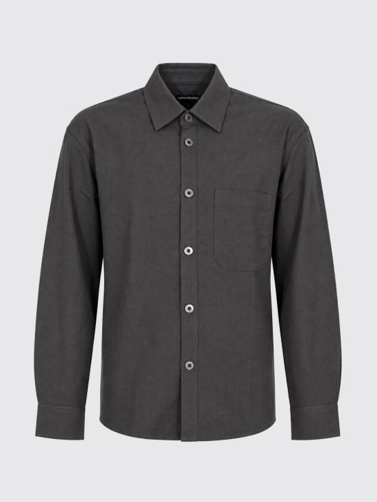 26FW 엠포리오 아르마니 셔츠 EM006535AF27877 U8124 Grey - EMPORIO ARMANI