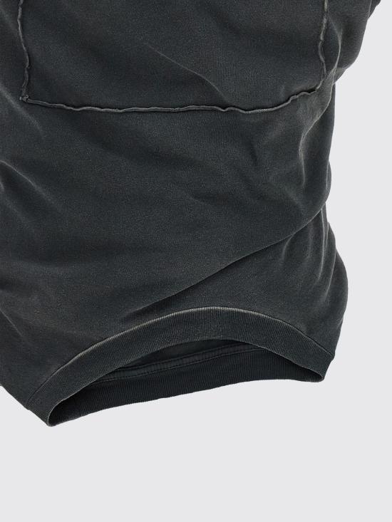 26FW 마르지엘라 업사이드 다운 트롬프뢰유 탑 업사이드 다운 트롬프뢰유 탑 S29NL0063S24575 980 Black - MAISON MARGIELA