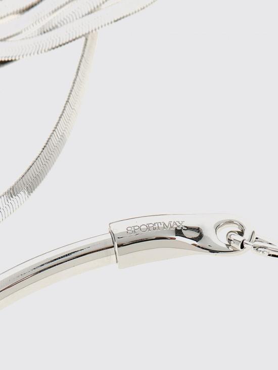 26FW 스포트막스 보석 2622756063600 002 Silver - SPORTMAX