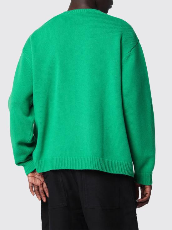 26FW 스튜디오 니콜슨 스웨터 HEMYLSNM377 MEADOW Green - STUDIO NICHOLSON