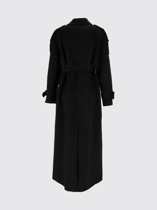 26FW 엘리자베타프랜치 코트 CP02D66E2 110 Black - ELISABETTA FRANCHI