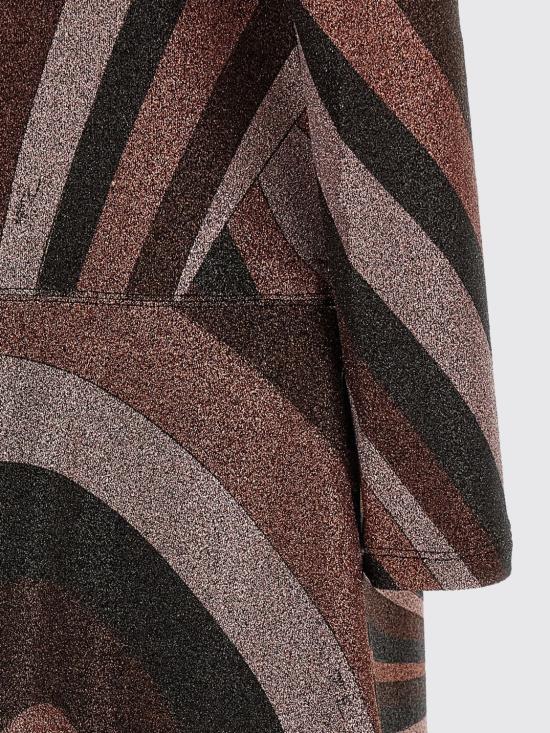 26FW 푸찌 롱 원피스 6UJI066U867 011 Burgundy - PUCCI