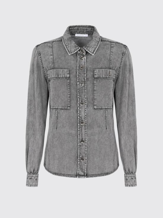 26FW 파트리지아페페 셔츠 8C0771D0046 S787 Grey - PATRIZIA PEPE
