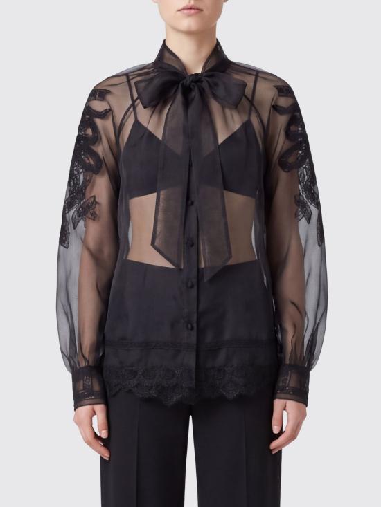 26FW 에르마노 설비노 셔츠 D492K760RGAPORG 95708 Black