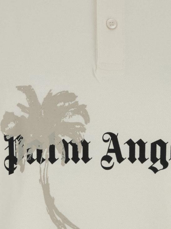 26FW 팜앤젤스 폴로 티셔츠 PAMGB002FB006 0310 White - PALM ANGELS