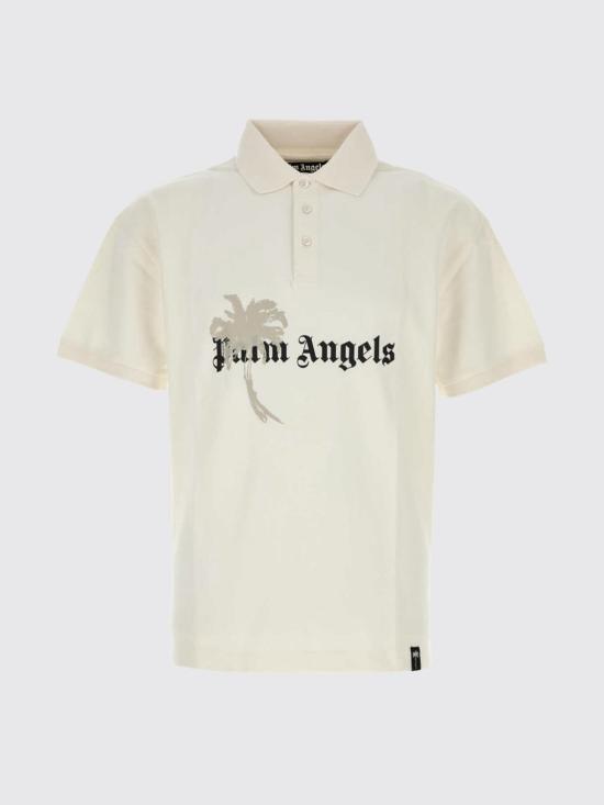 26FW 팜앤젤스 폴로 티셔츠 PAMGB002FB006 0310 White - PALM ANGELS