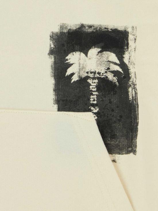 26FW 팜앤젤스 후드 티셔츠 PAMBB003FL006 0310 White - PALM ANGELS