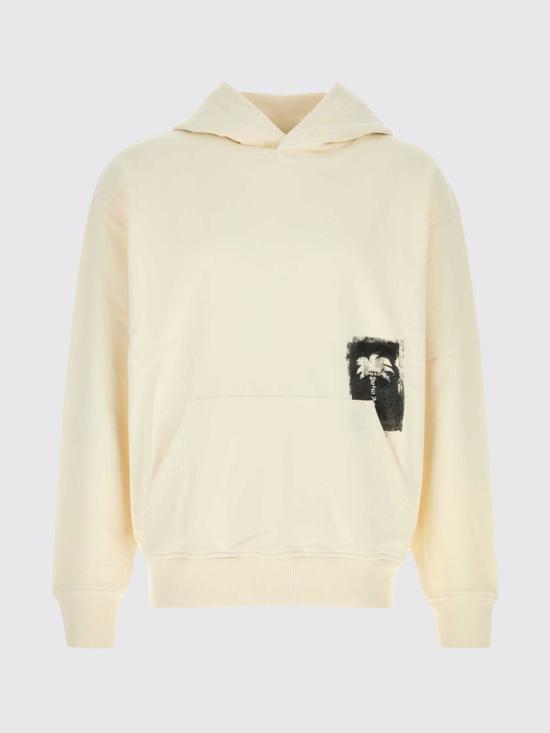 26FW 팜앤젤스 후드 티셔츠 PAMBB003FL006 0310 White - PALM ANGELS