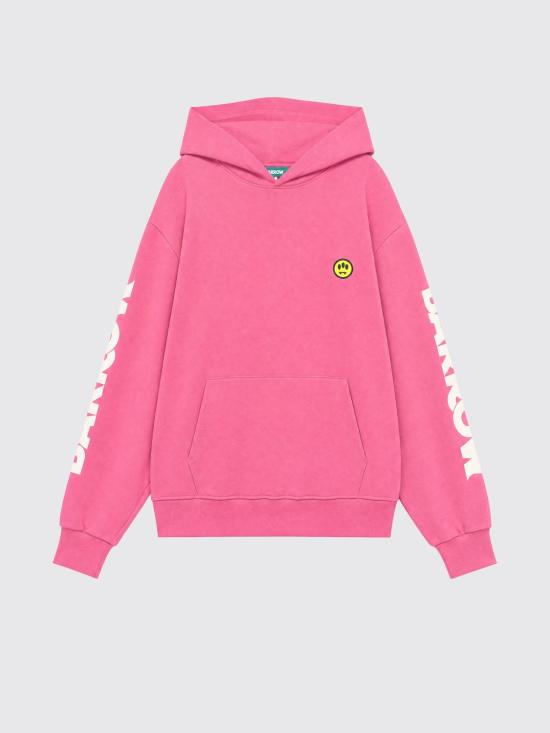 26FW 바로우 후드 티셔츠 F6BWUAHS012 1052 Pink - BARROW
