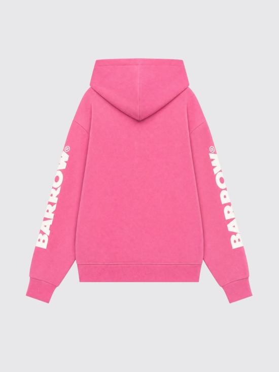 26FW 바로우 후드 티셔츠 F6BWUAHS012 1052 Pink - BARROW