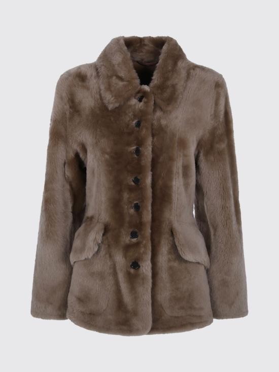 26FW 바이말렌비거 코트 104215 13F Brown - BY MALENE BIRGER