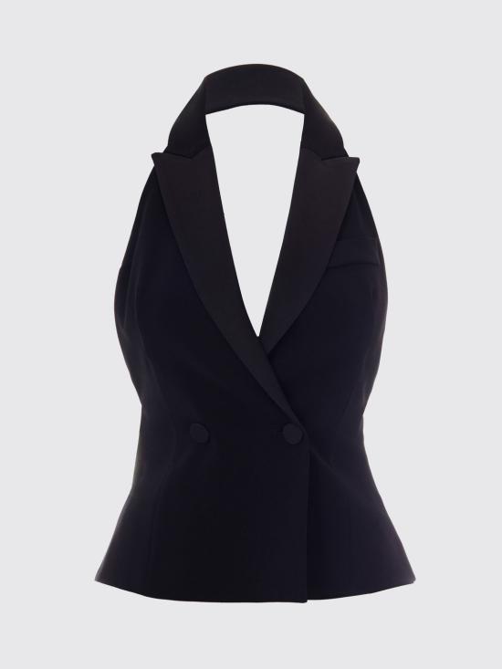 26FW 파트리지아페페 베스트 8C0324C7004 K103 Black - PATRIZIA PEPE