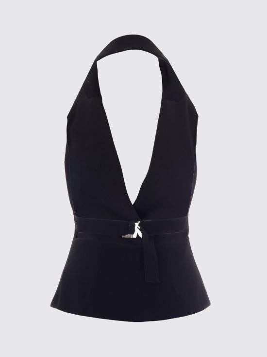 26FW 파트리지아페페 베스트 8C0324C7004 K103 Black - PATRIZIA PEPE
