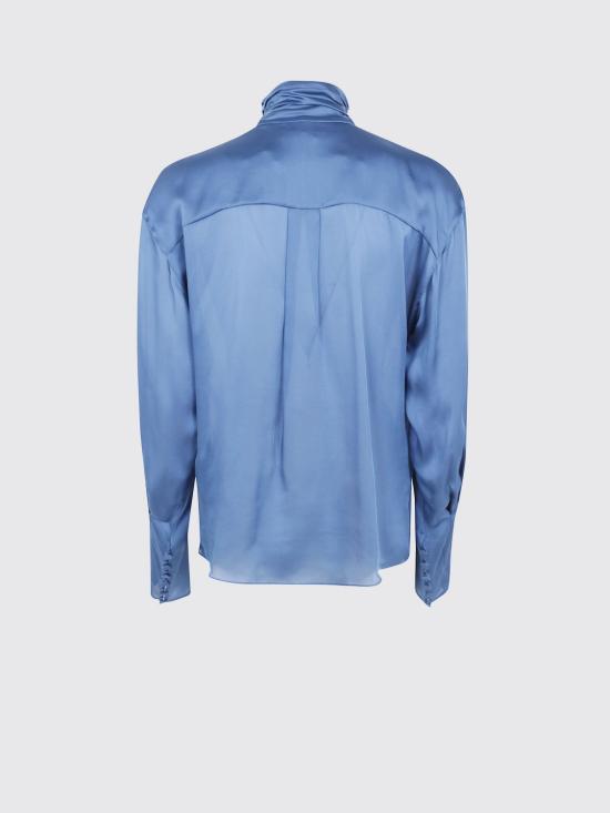 26FW 발망 셔츠 TO0000000065 A53 Blue - BALMAIN