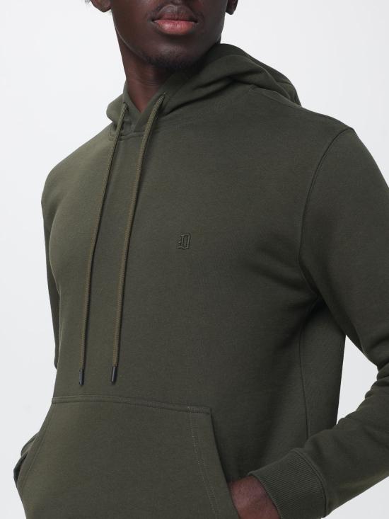 26FW 돈답 후드 티셔츠 UF649KF0196UML5 620 Forest Green - DONDUP