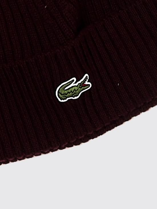26FW 라코스테 모자 0001 3KE Burgundy - LACOSTE