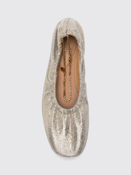 26FW 스텔라 맥카트니 플랫 슈즈 810659E00330 T702 Silver - STELLA MCCARTNEY